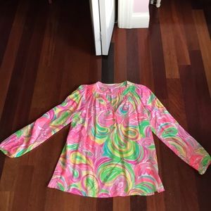 LONG SLEEVE LILLY P BLOUSE